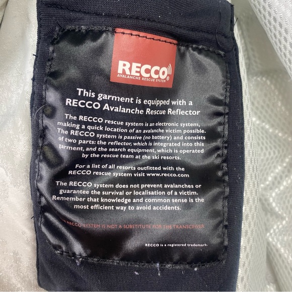 Oakley Medium Silver Reflective Ski Snowboard Regular Fit Coat - Picture 7 of 9